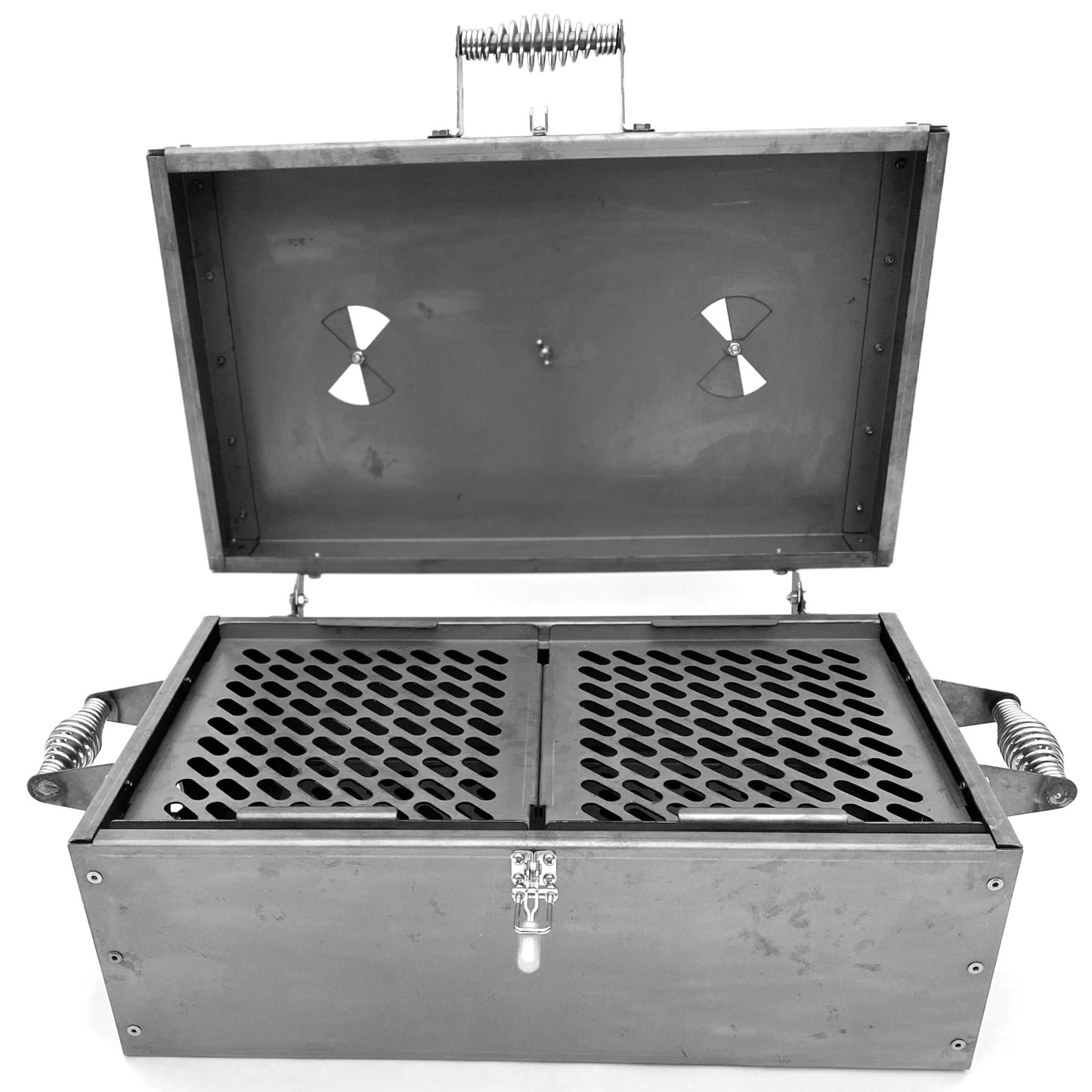 Lunchbox Grill - Portable Charcoal Grill & Searing Machine