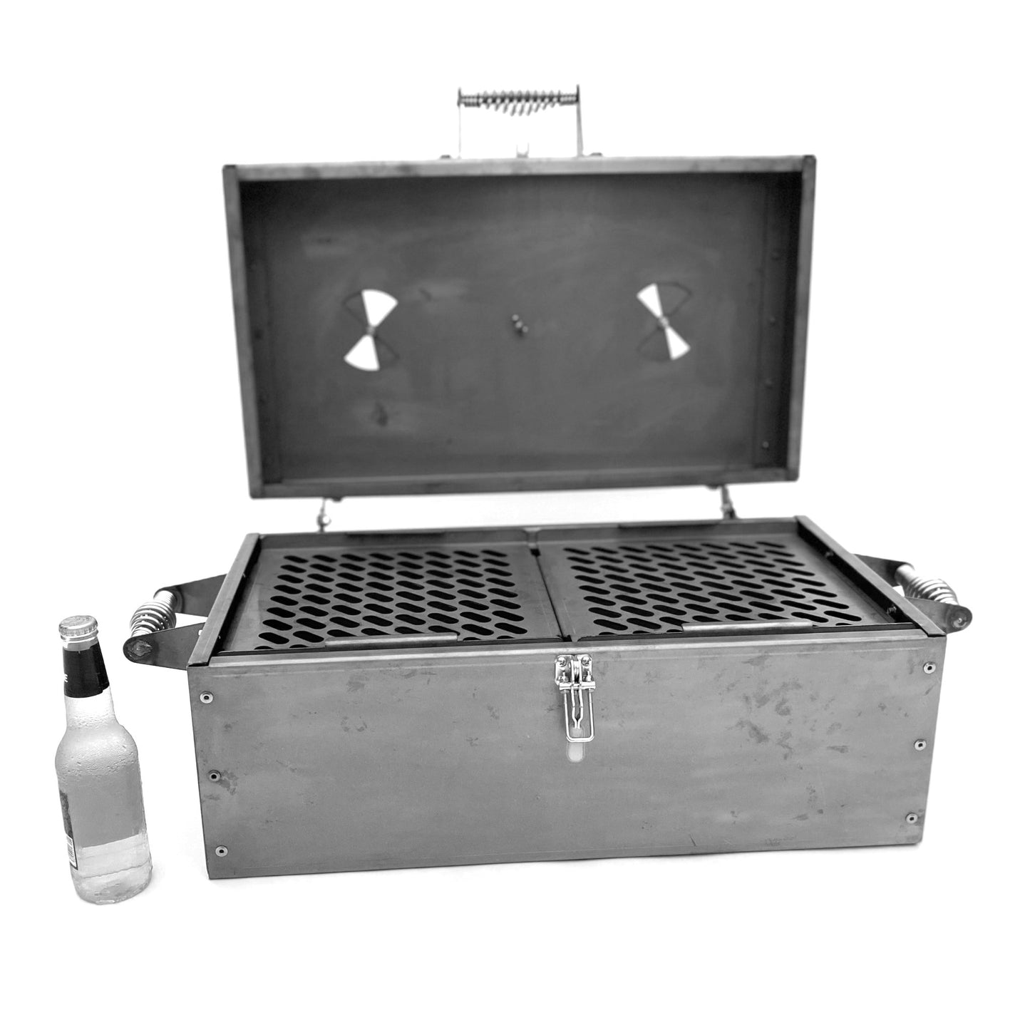 Lunchbox Grill - Portable Charcoal Grill & Searing Machine